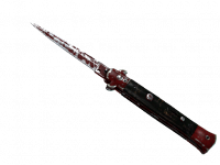 ★ Stiletto Knife Crimson Web